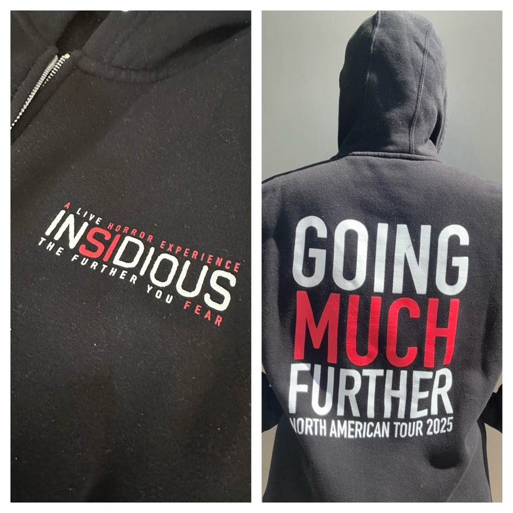 INSIDIOUS Live Horror Experience | Cast Hoodie | North American Tour 2025 | XL
